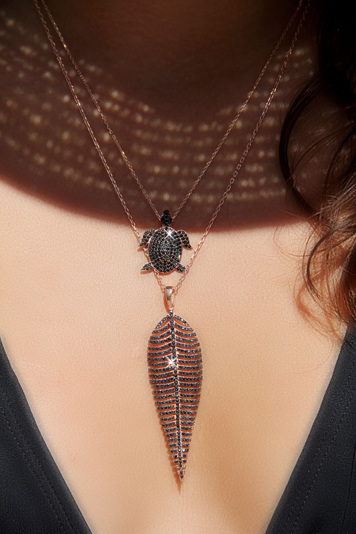 The Feather Silver Necklace