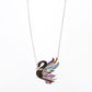 Black Swan Silver Necklace