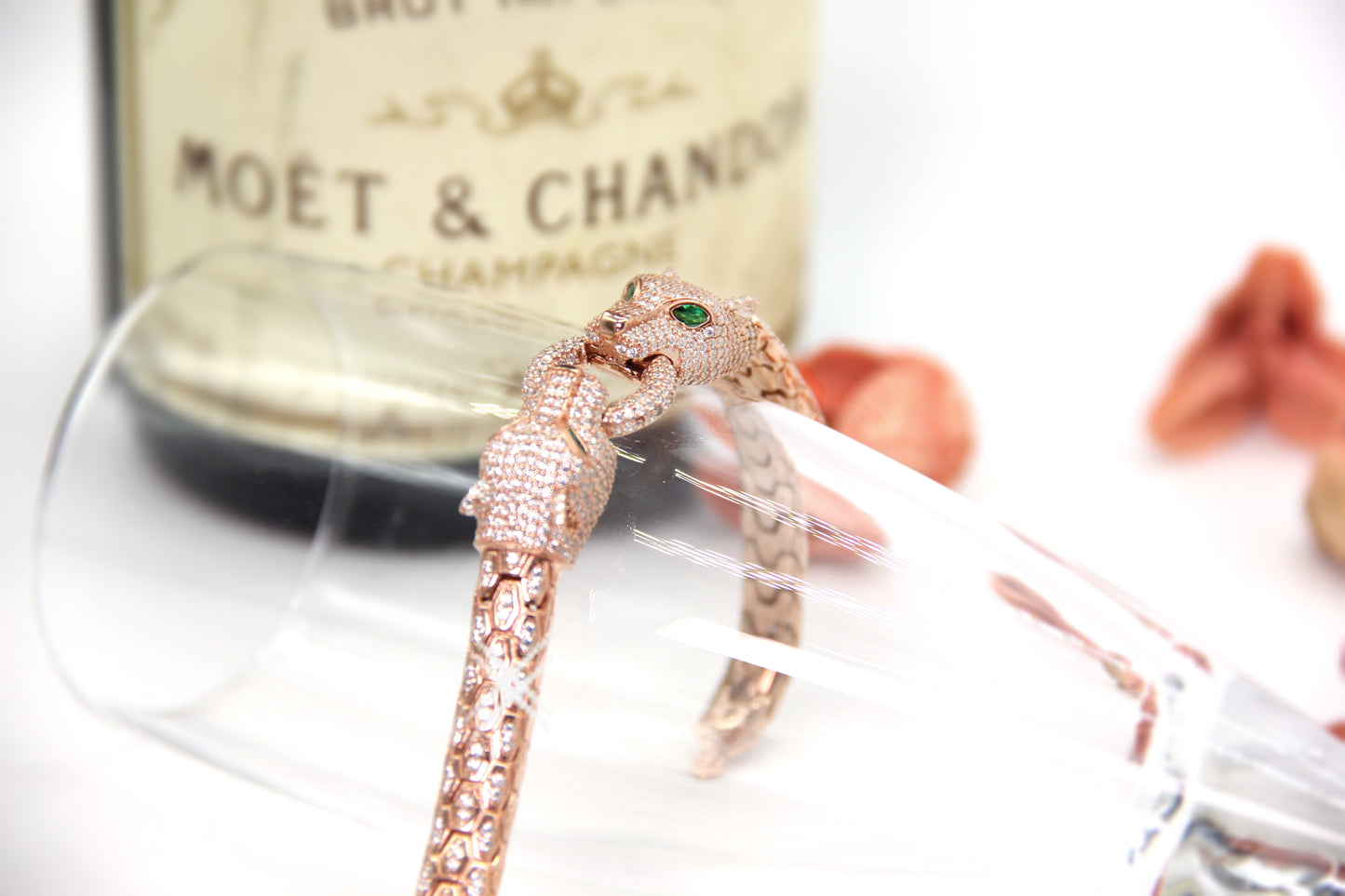 Champagne Panther Bracelet