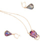 Champagne Drops Multicolor Earrings