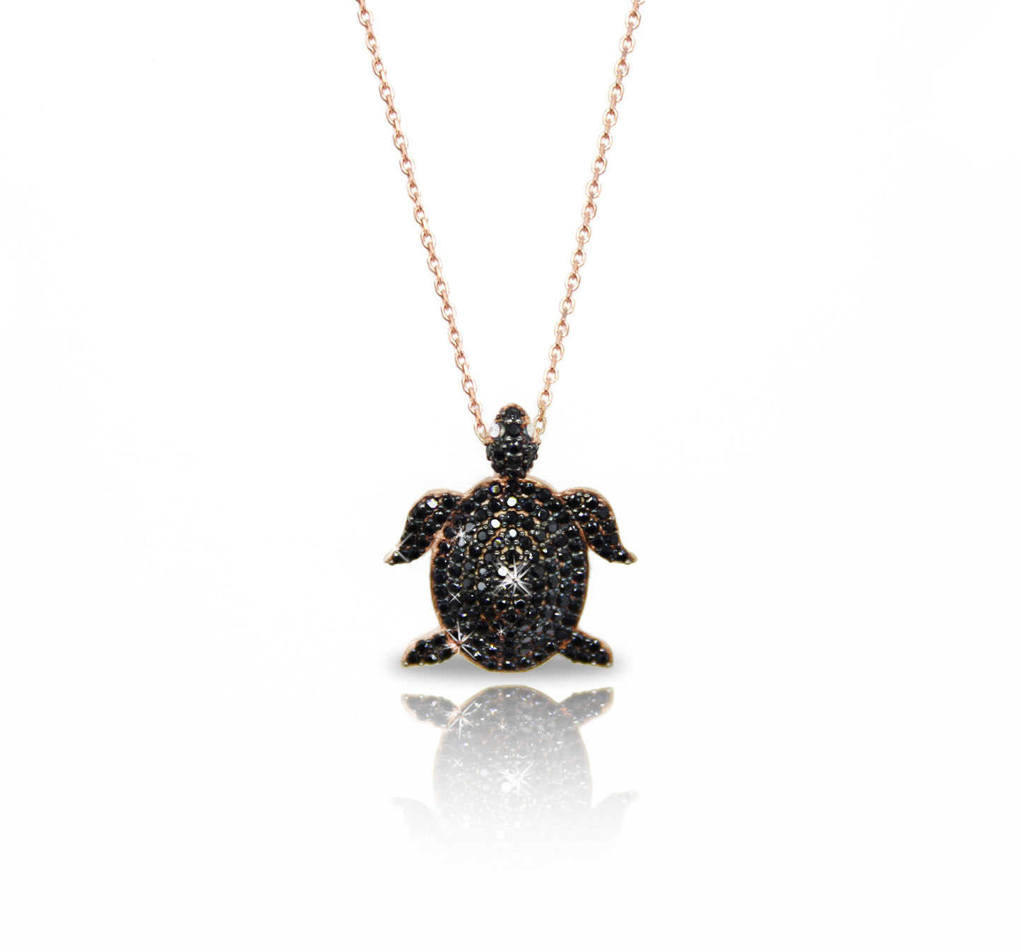 Sparkling SeaTurtle Necklace