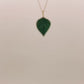 The Leaf Silver Necklace