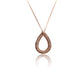 Golden Girl Silver Necklace