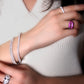 The Seine Silver Tennis Bracelet