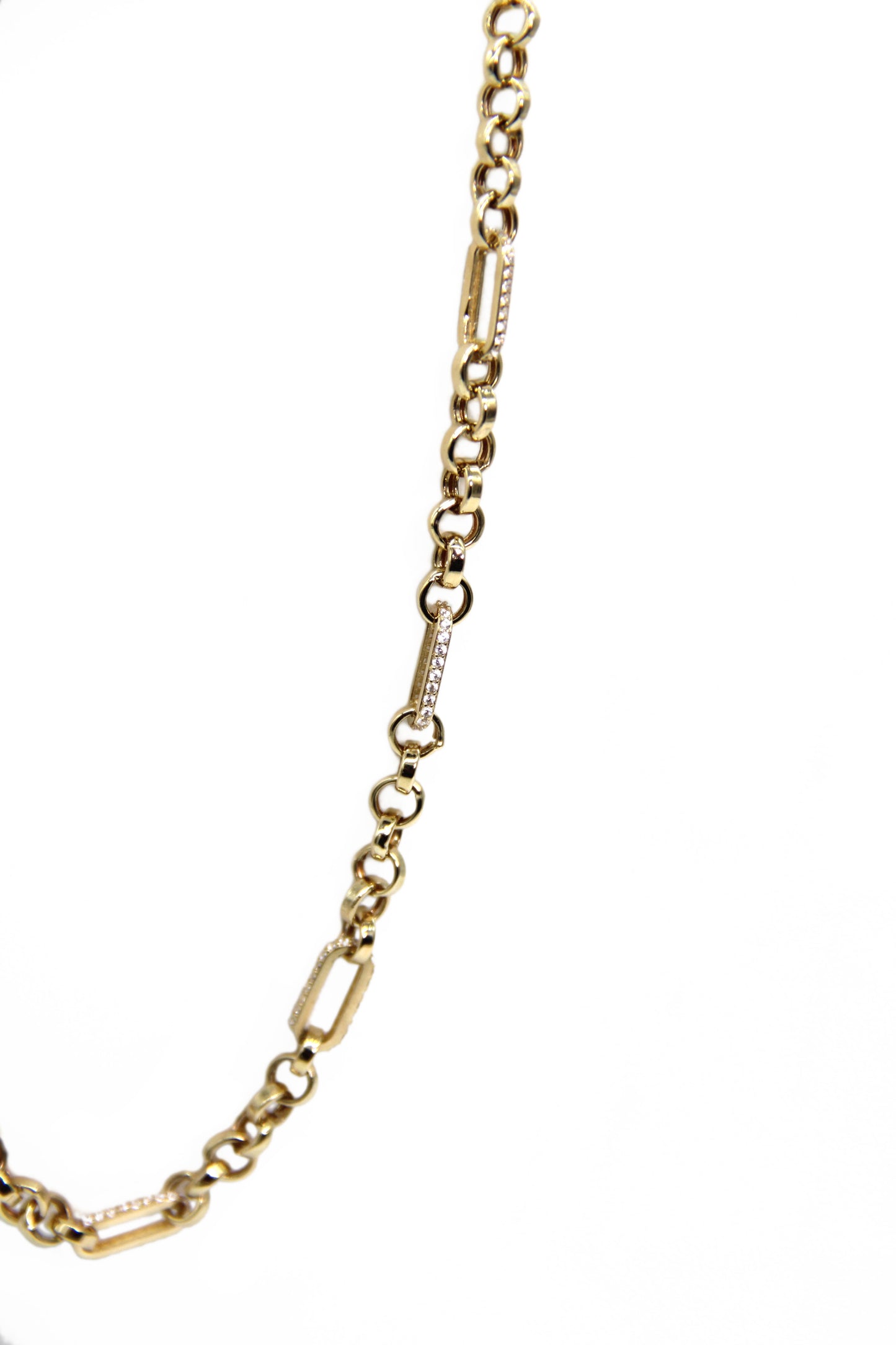 Jolies Pierres Gold Necklace