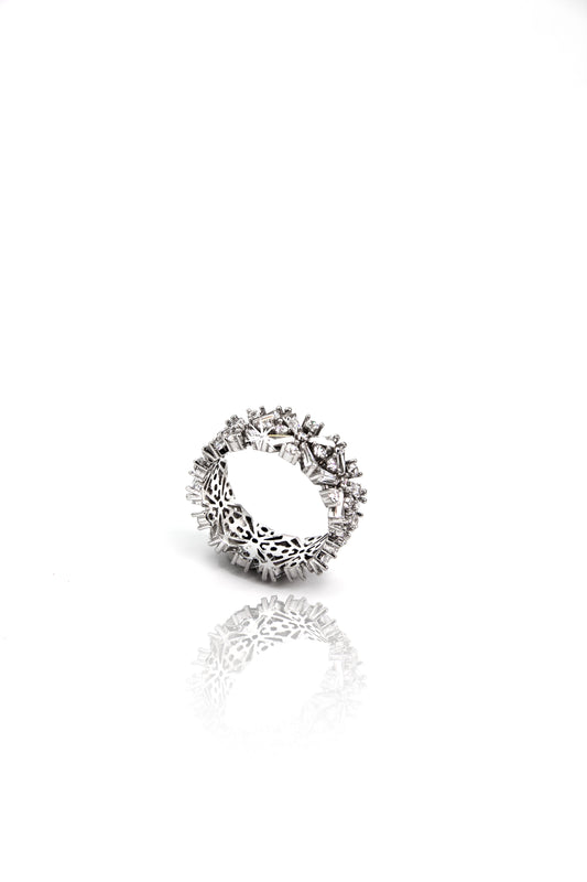 Fleur Silver Ring