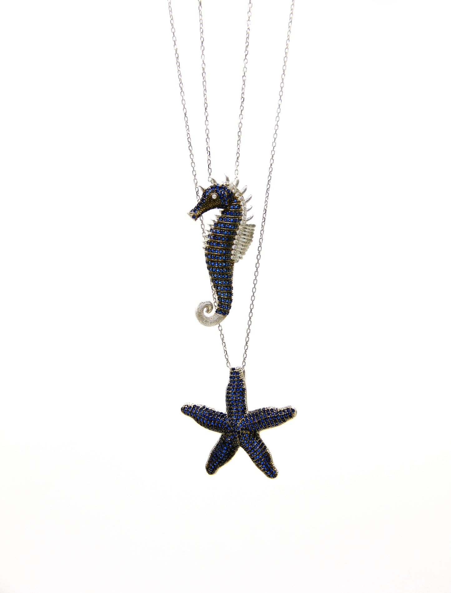 Starfish Silver Necklace